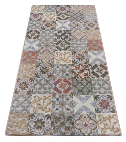 Siva preproga 75x150 cm Cappuccino Mosaik – Hanse Home