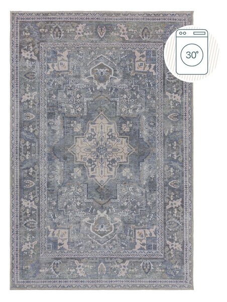 Zelena pralna preproga iz mešanice recikliranih vlaken 120x170 cm Windsor – Flair Rugs