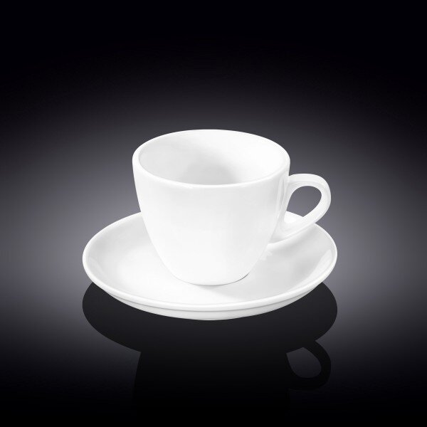 Skodelica in Podstavek, Porcelan, 190ml