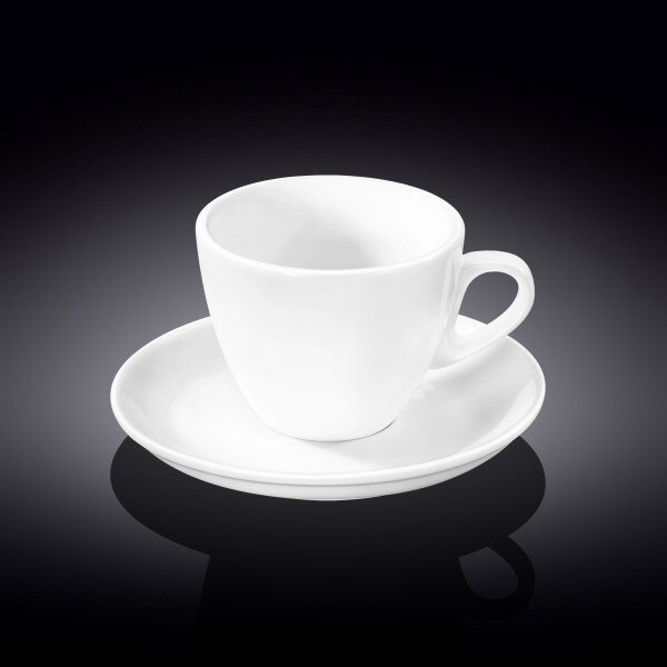 Skodelica in Podstavek, Porcelan, 300ml