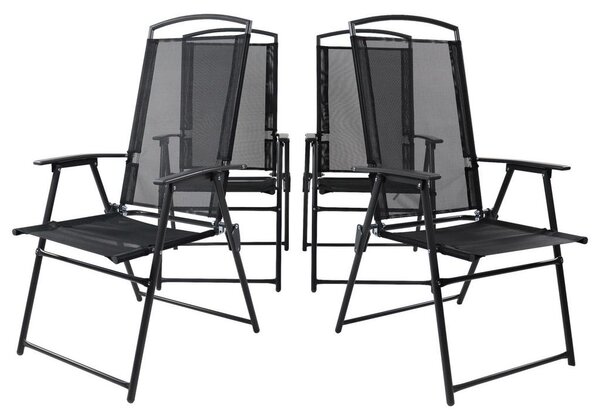Gardenson Set Vrtnih Stolov Gardenson, Antracit, 4-Delno