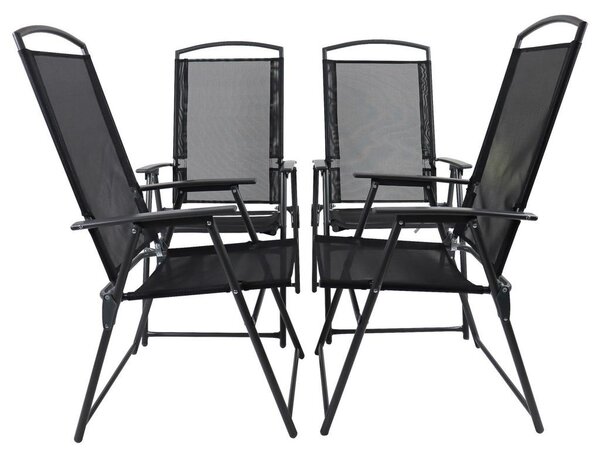 Gardenson Set Vrtnih Stolov Gardenson, Antracit, 4-Delno