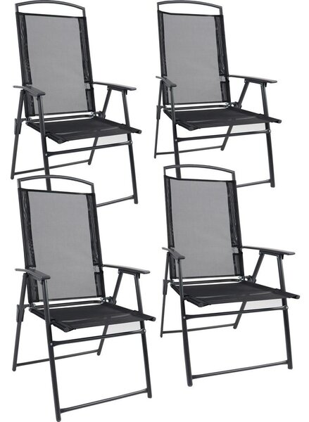 Gardenson Set Vrtnih Stolov Gardenson, Antracit, 4-Delno