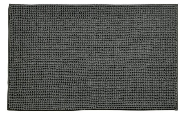 Siva kopalniška preproga 80x50 cm Bobble - Catherine Lansfield