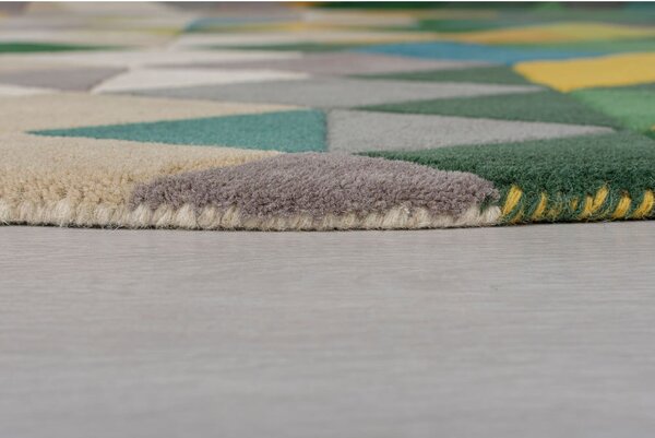 Volnena preproga Flair Rugs Prism, ⌀ 160 cm