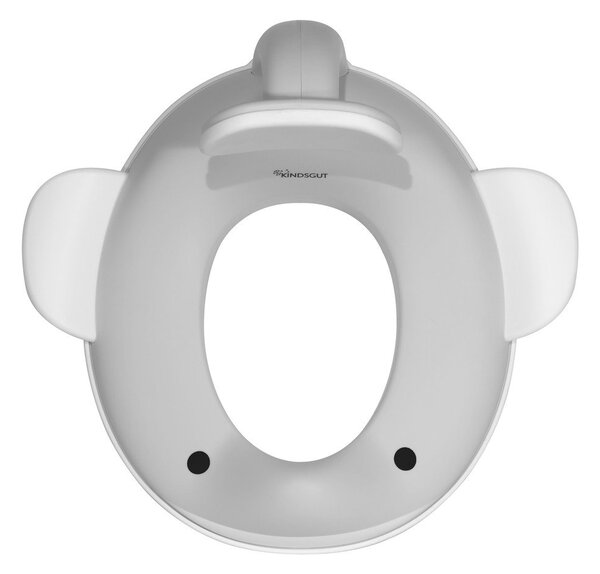 Sivi otroški nastavek za WC školjko - Kindsgut