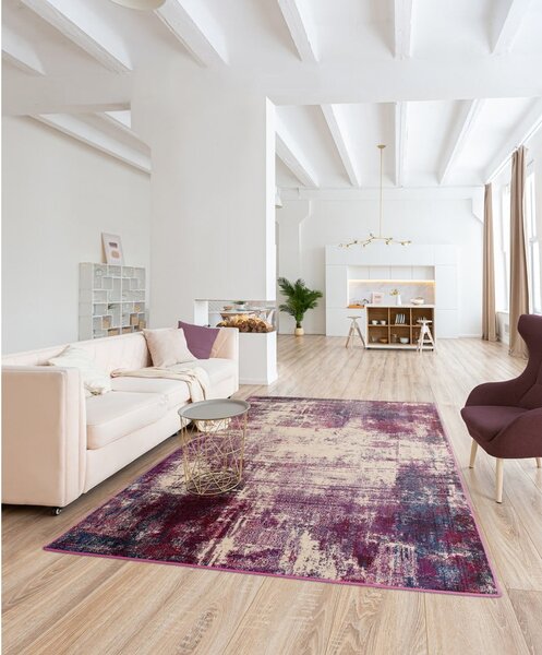 Vijolična preproga 160x230 cm Colores cloud – Asiatic Carpets