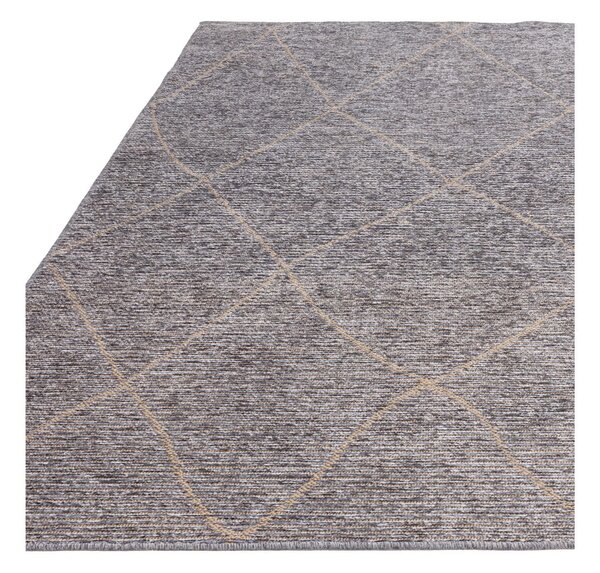 Siva preproga iz mešanice jute 120x170 cm Mulberrry – Asiatic Carpets