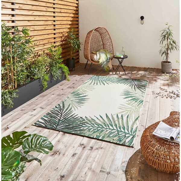 Zelena zunanja preproga 120x170 cm Miami – Think Rugs