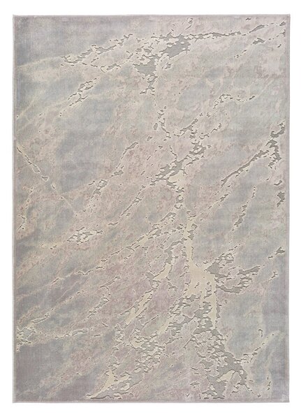 Sivo-bež preproga iz viskoze Universal Margot Marble, 60 x 110 cm