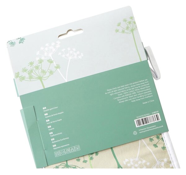 Dvojna kuhinjska rokavica Cow Parsley – Premier Housewares