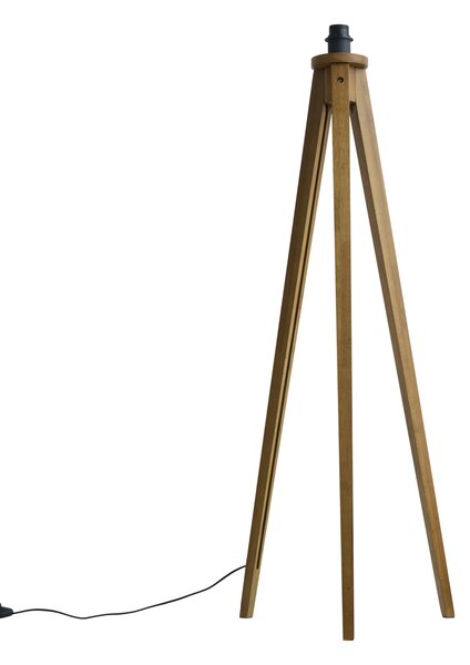 Rustikalna stoječa svetilka s trojno nogo Vintage les - Tripod Classic