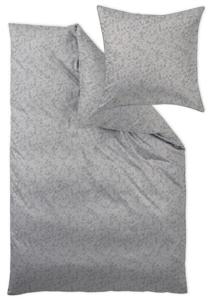 POSTELJNINA NORA 140/200 cm damast siva