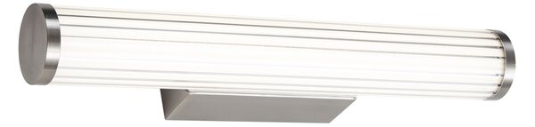 Retro stenska svetilka Gunmetal 40,4 cm vklj. LED IP44 - Coco