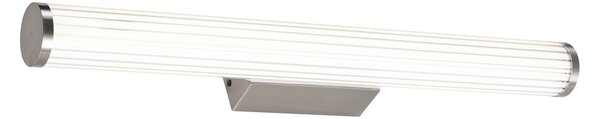 Retro stenska svetilka Gunmetal 60,4 cm vklj. LED IP44 - Coco