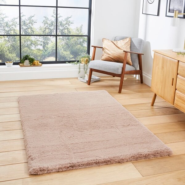 Svetlo rjava preproga Think Rugs Super Teddy, 80 x 150 cm