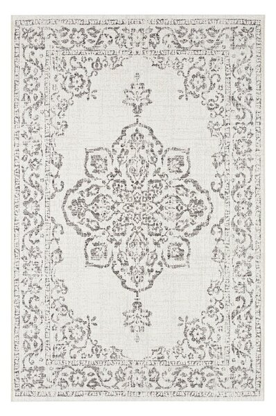 Sivo-krem zunanja preproga NORTHRUGS Tilos, 80 x 150 cm