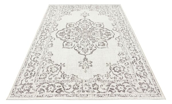 Sivo-bež zunanja preproga NORTHRUGS Tilos, 160 x 230 cm