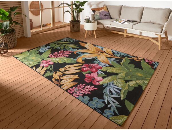 Črna zunanja preproga 120x180 cm Flair – Hanse Home