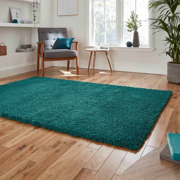 Smaragdno zelena preproga Think Rugs Sierra, 120 x 170 cm