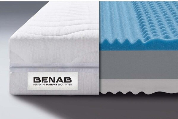 Trda/srednje trda obojestranska vzmetnica iz pene 180x200 cm BonLife – BENAB