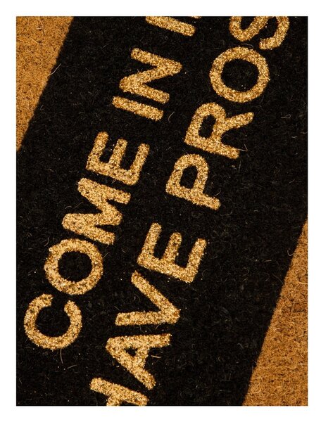 Predpražnik iz naravnih kokosovih vlaken Artsy Doormats In If you Have Prosecco Glitter, 40 x 60 cm