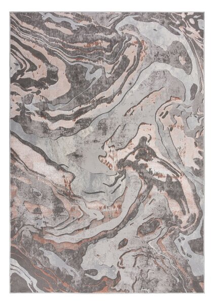 Siva/bež preproga 120x170 cm Marbled – Flair Rugs