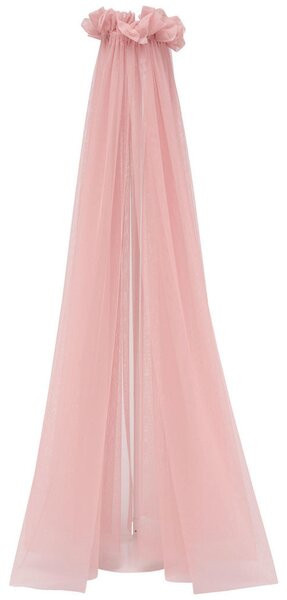 BALDAHIN Pink Baldachin 160/600 cm obarvano starinsko roza