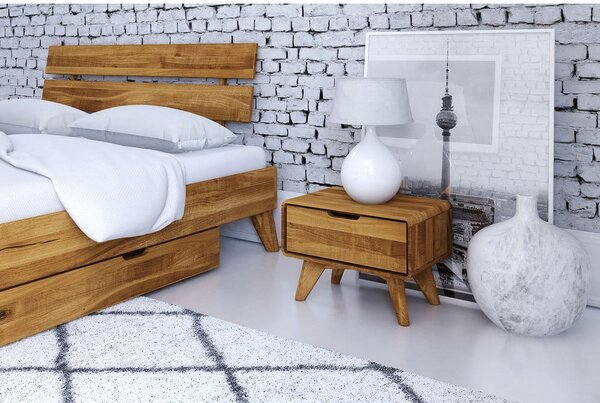 Nočna omarica iz hrastovega lesa Greg - The Beds