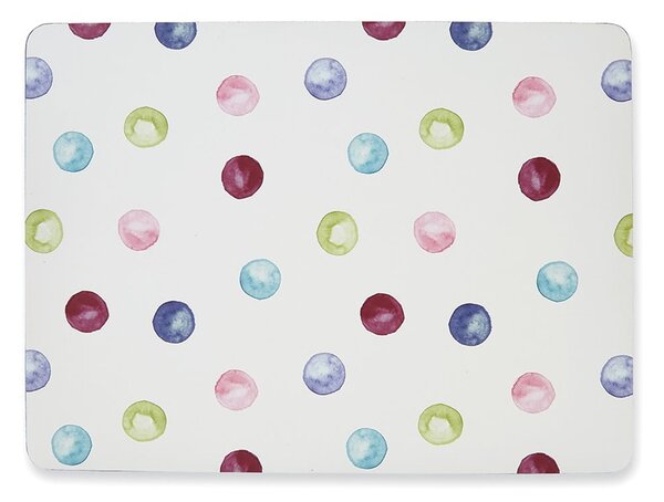 Pogrinjek iz plute 4 kos 21,5x29 cm Spotty Dotty - Cooksmart ®