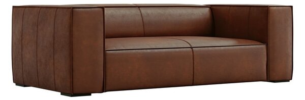 Rjava usnjena zofa v barvi konjaka 212 cm Madame - Windsor & Co Sofas