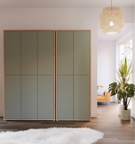 Modern Living Omara Za Čevlje Alice, Barva Hrasta, Žajbljevo Zelena