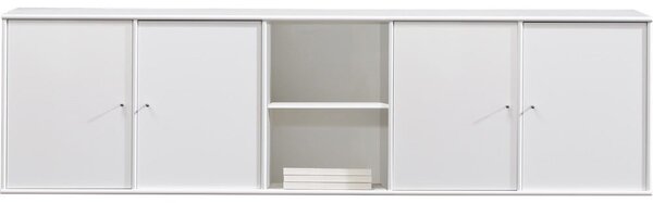 Bela nizka komoda 220x61 cm Mistral - Hammel Furniture