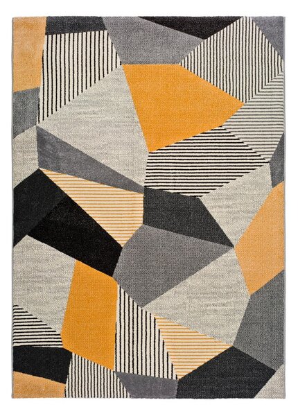 Oranžno-siva preproga Universal Gladys Sarro, 140 x 200 cm