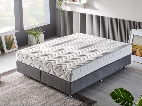 Srednje trda/mehka obojestranska vzmetnica z vzmetmi 140x190 cm Niron – Kalune Design