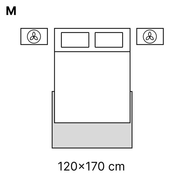 Siva preproga Universal Izar Ornaments, 120 x 170 cm