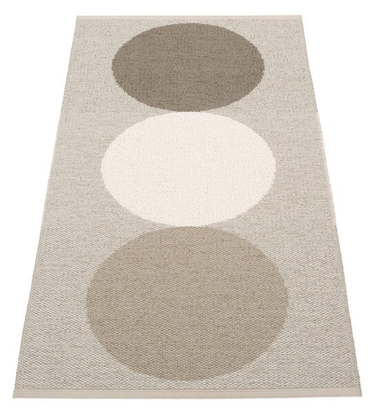 Siva/kremno bela notranja in zunanja preproga 70x140 cm Otto Clay – Pappelina