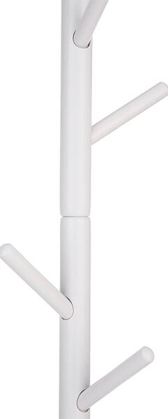 ATMOWOOD Leseni stoječi obešalnik 175 cm - bel