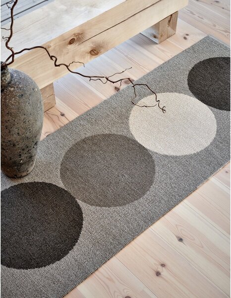 Siva/kremno bela notranja in zunanja preproga 70x140 cm Otto Clay – Pappelina
