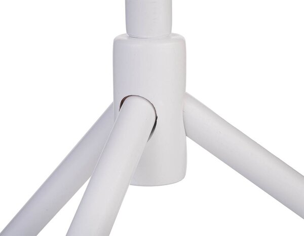 ATMOWOOD Leseni stoječi obešalnik 175 cm - bel