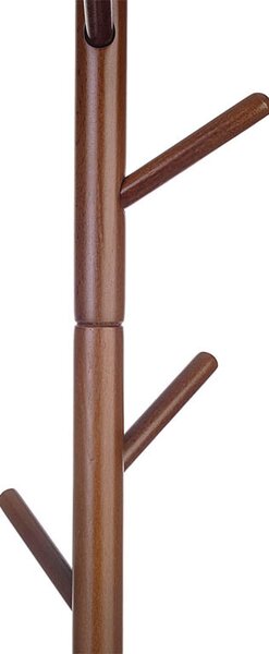 ATMOWOOD Leseni stoječi obešalnik 175 cm - rjav