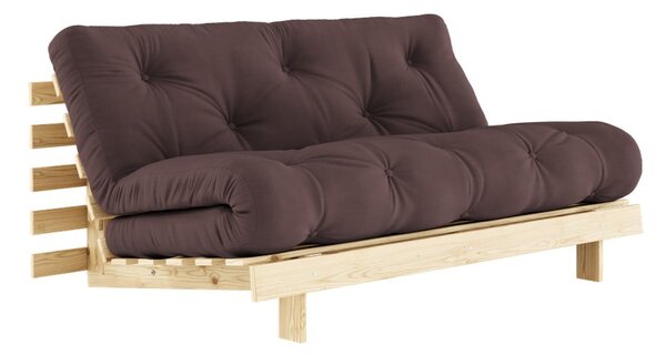 Rjav raztegljiv kavč 160 cm Roots - Karup Design