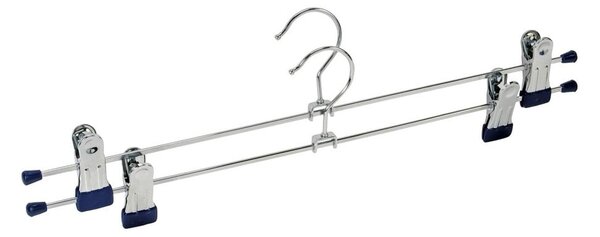 Komplet 2 obešalnikov za oblačila s sponkami Wenko Hanger Snap Long