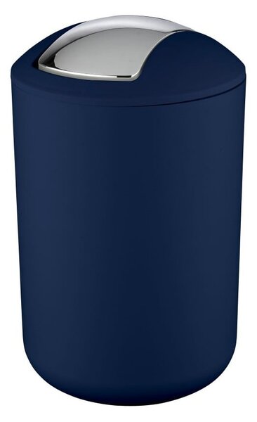 Temno moder koš za odpadke Wenko Brasil Dark Blue L