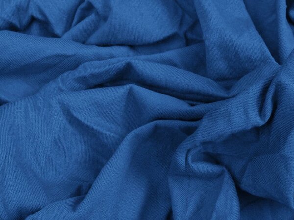Modra jersey rjuha 180 x 200 cm