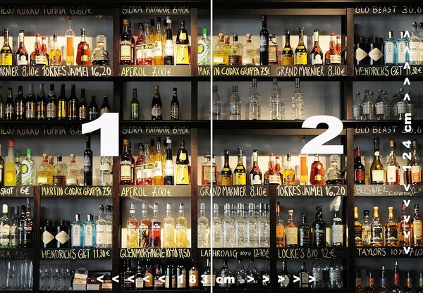Fototapeta za steno COCKTAIL BAR 183x124 cm