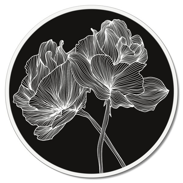 Stenska dekoracija Linee floreali