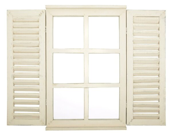 Zunanje ogledalo z lesenim okvirjem 39x59 cm Window – Esschert Design