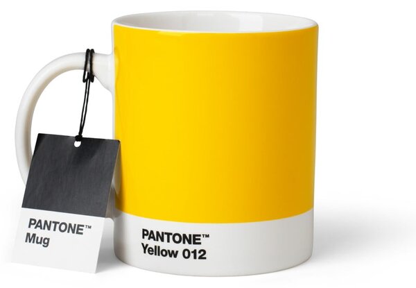 Rumena keramična skodelica 375 ml Yellow 012 – Pantone