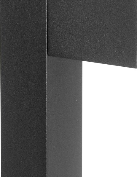 Komplet 3 pametnih zunanjih stoječih svetilk črne barve 65 cm IP44 vklj. Zigbee GU10 - Baleno
